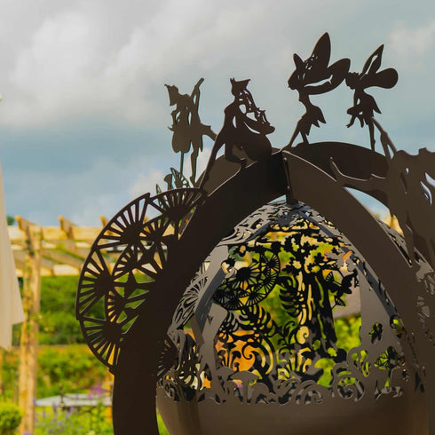 Bespoke Fantasy Fairy Garden Fire Pit Sculpture